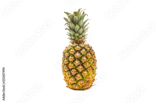 Ripe whole pineapple fruit