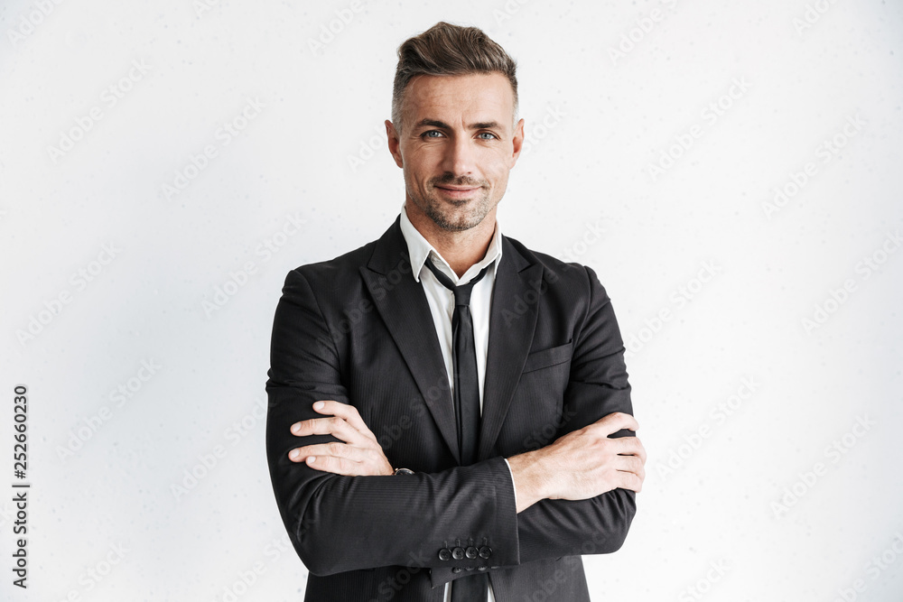 Fotografie Handsome confident businessman