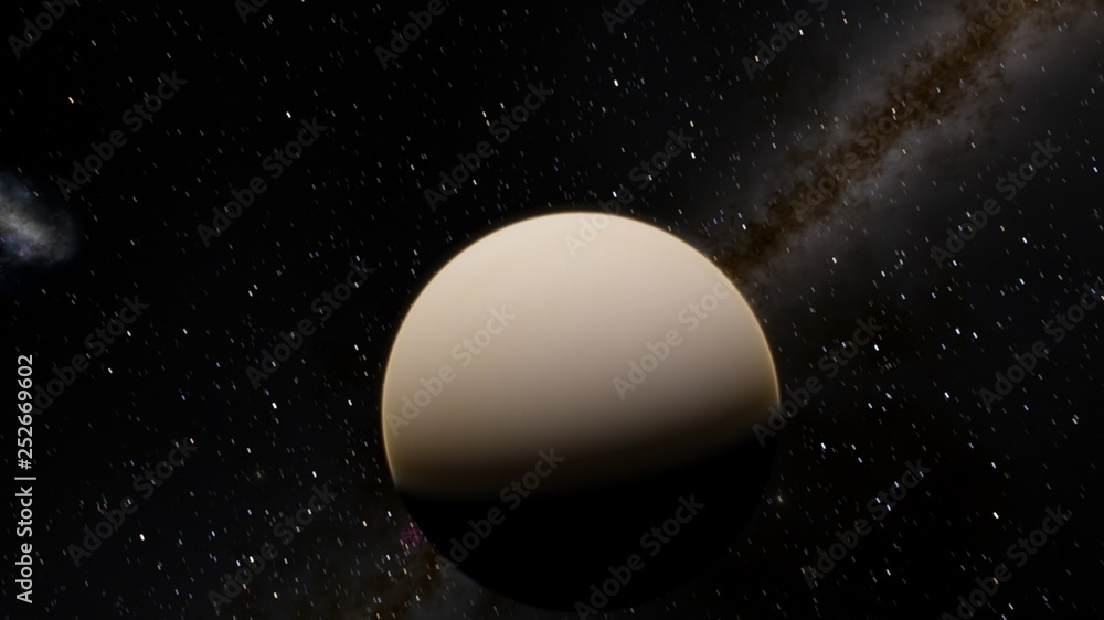 Exoplanet 3D illustration rendering of the Planet Venus on a starry background (Elements of this image furnished by NASA) Exoplanet 3D illustration rendering of the Planet Venus on a starry background (Elements of this image furnished by NASA)