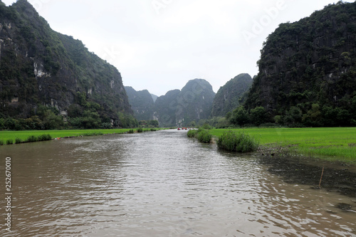 dry halong bay Ninh Bihn - Vietnam Asia