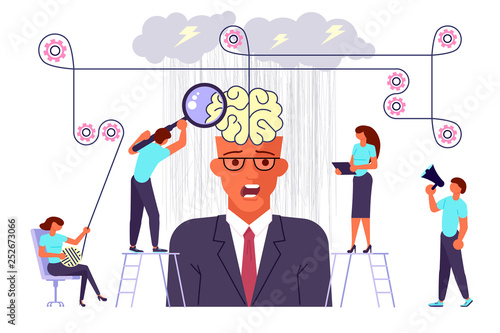 Office syndrome infographic