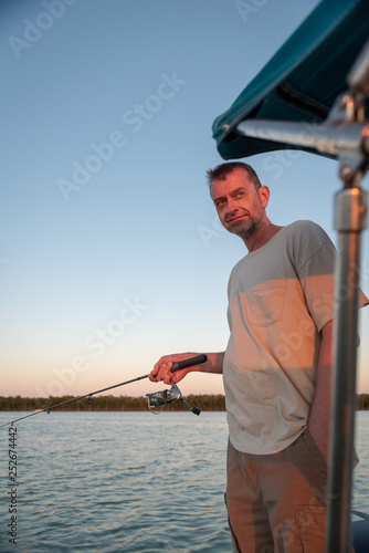 Fishing in the Everglades near Key Largo