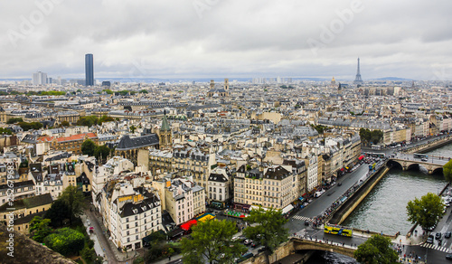 Panorama of Paris, France  © sforzza