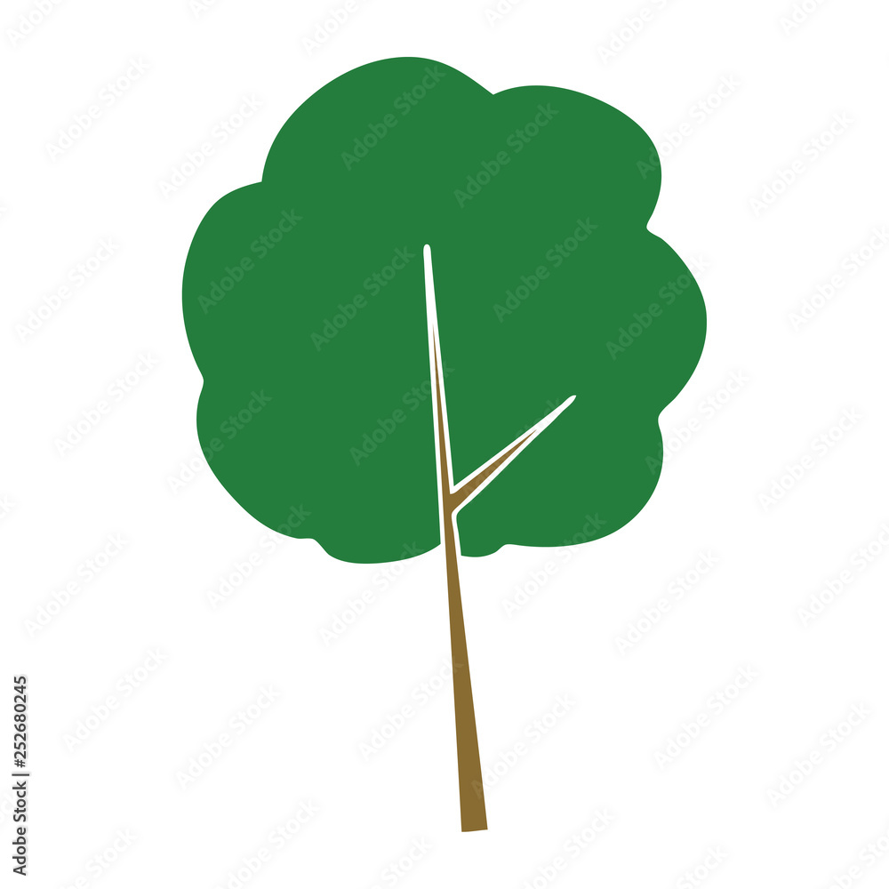 quirky hand drawn cartoon tree quirky hand drawn cartoon tree