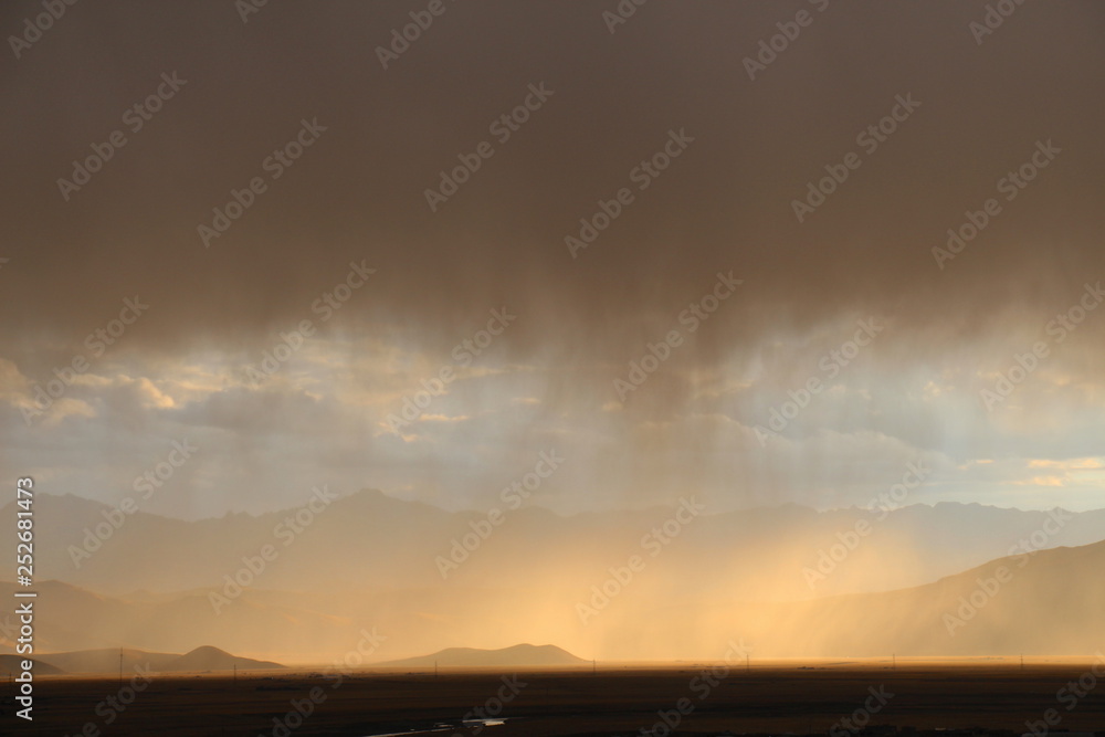 Regenwolke Altiplano