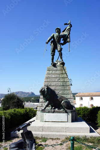 Monument to the defenders of the fatherland.Corsica.Bonifacio.