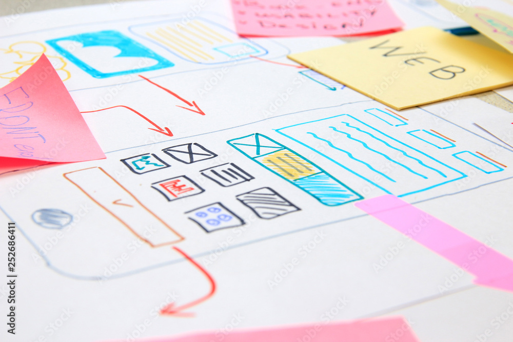 Development application for modern smartphone. Ux Ui design app. Development application for modern smartphone. Ux Ui design app.