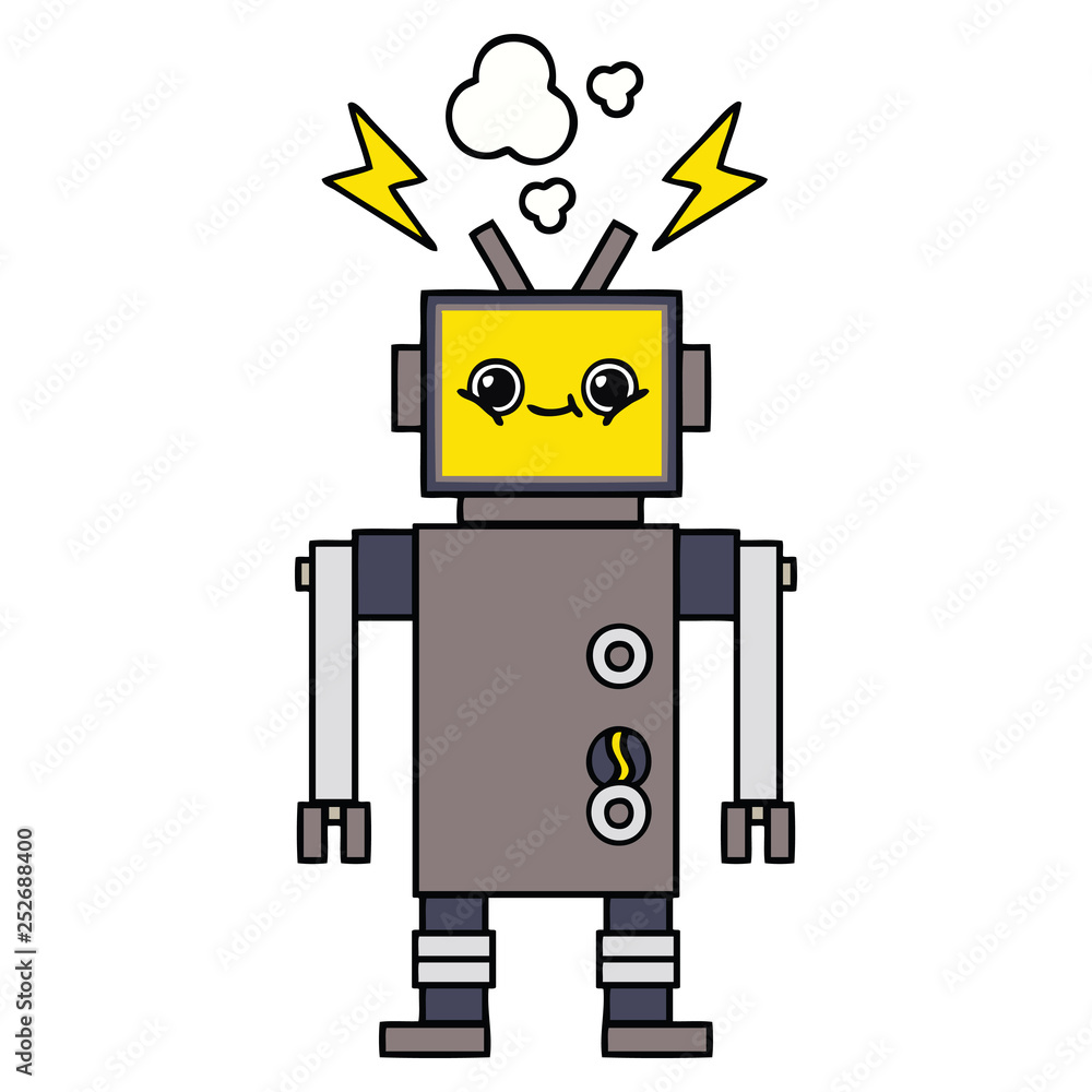 cute cartoon robot cute cartoon robot