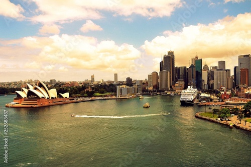 Sydney Harbour Retro