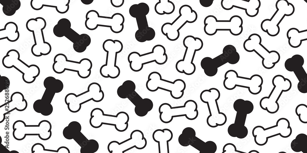 Dog bone seamless pattern vector Halloween paw footprint french bulldog scarf isolated tile background repeat wallpaper cartoon illustration gift wrap paper Dog bone seamless pattern vector Halloween paw footprint french bulldog scarf isolated tile background repeat wallpaper cartoon illustration gift wrap paper