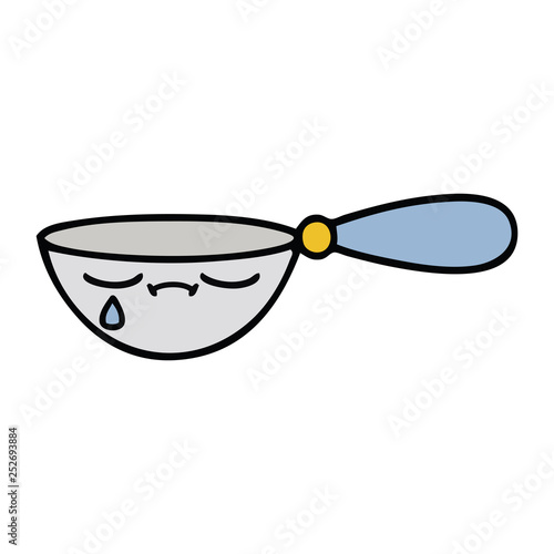 cute cartoon measuring spoon