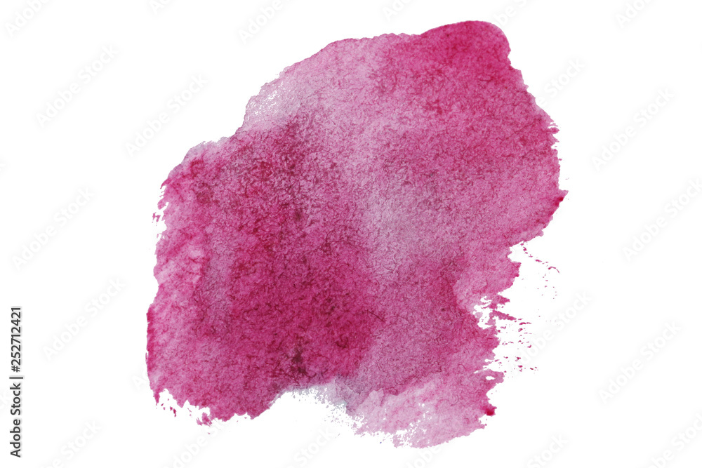 Abstract watercolor spot on white textured paper. Isolated. Hand-drawn background. Aquarelle brush stains on paper. For design, web, card, text, decoration, surfaces. Copy Space. Abstract watercolor spot on white textured paper. Isolated. Hand-drawn background. Aquarelle brush stains on paper. For design, web, card, text, decoration, surfaces. Copy Space.