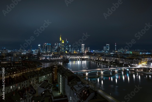 Frankfurt at night