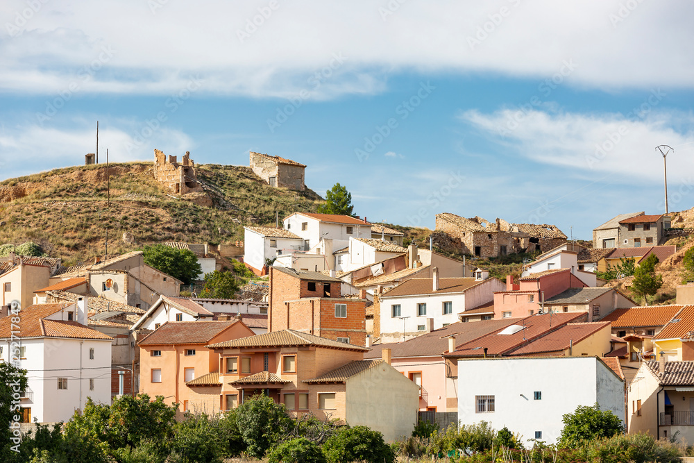 Martin del Rio town, province of Teruel, Aragon, Spain