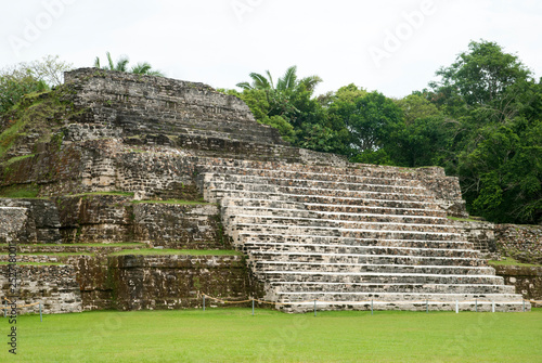 Mayan Altun Ha Ruins photo