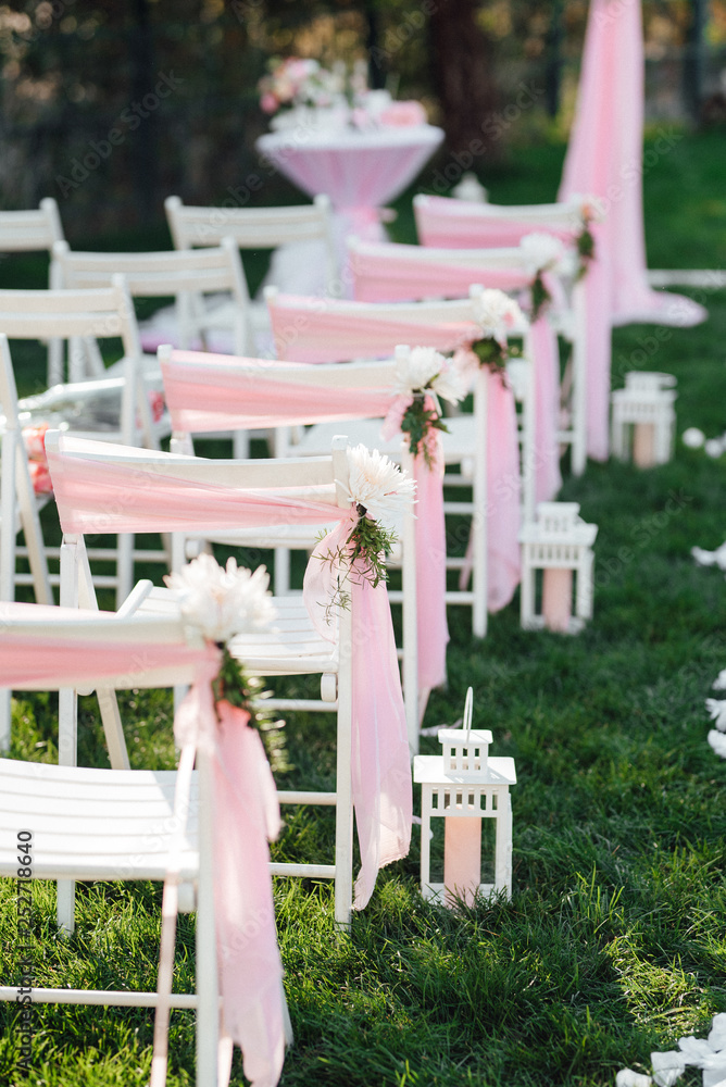 wedding ceremony area