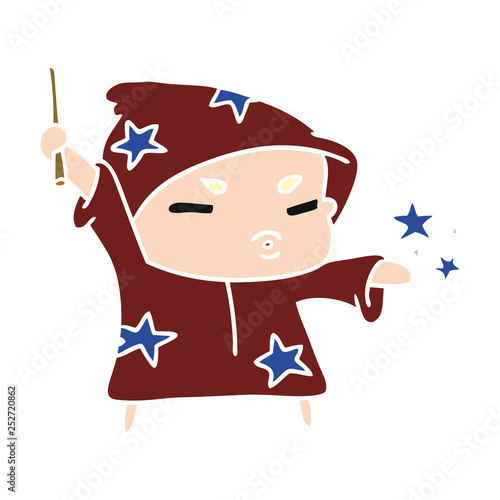 cartoon  cute kawaii wizard child