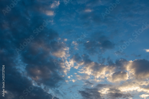blue sky with clouds © ChuckS