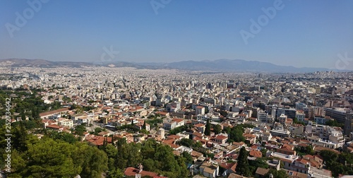 City under blue sky- Athens