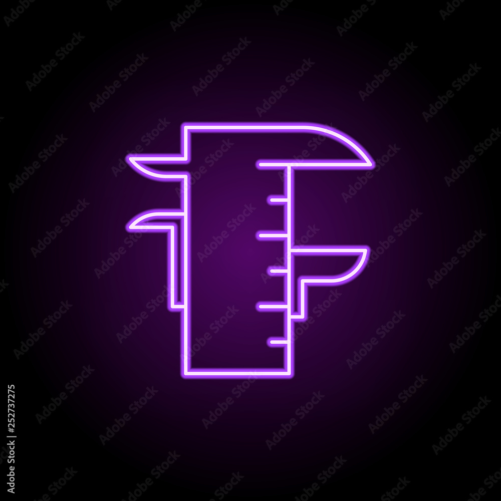 metrology line icon. Elements of Medicine in neon style icons. Simple icon for websites, web design, mobile app, info graphics metrology line icon. Elements of Medicine in neon style icons. Simple icon for websites, web design, mobile app, info graphics