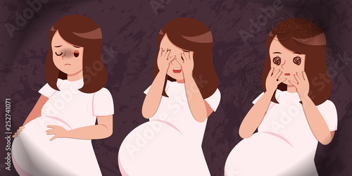 pregnant woman feel uncomfortable