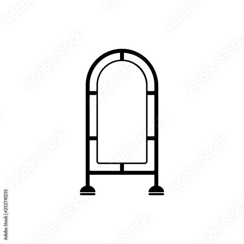 advertising billboard icon. Element of advertising billboard icon. Premium quality graphic design icon. Signs and symbols collection icon for websites, web design