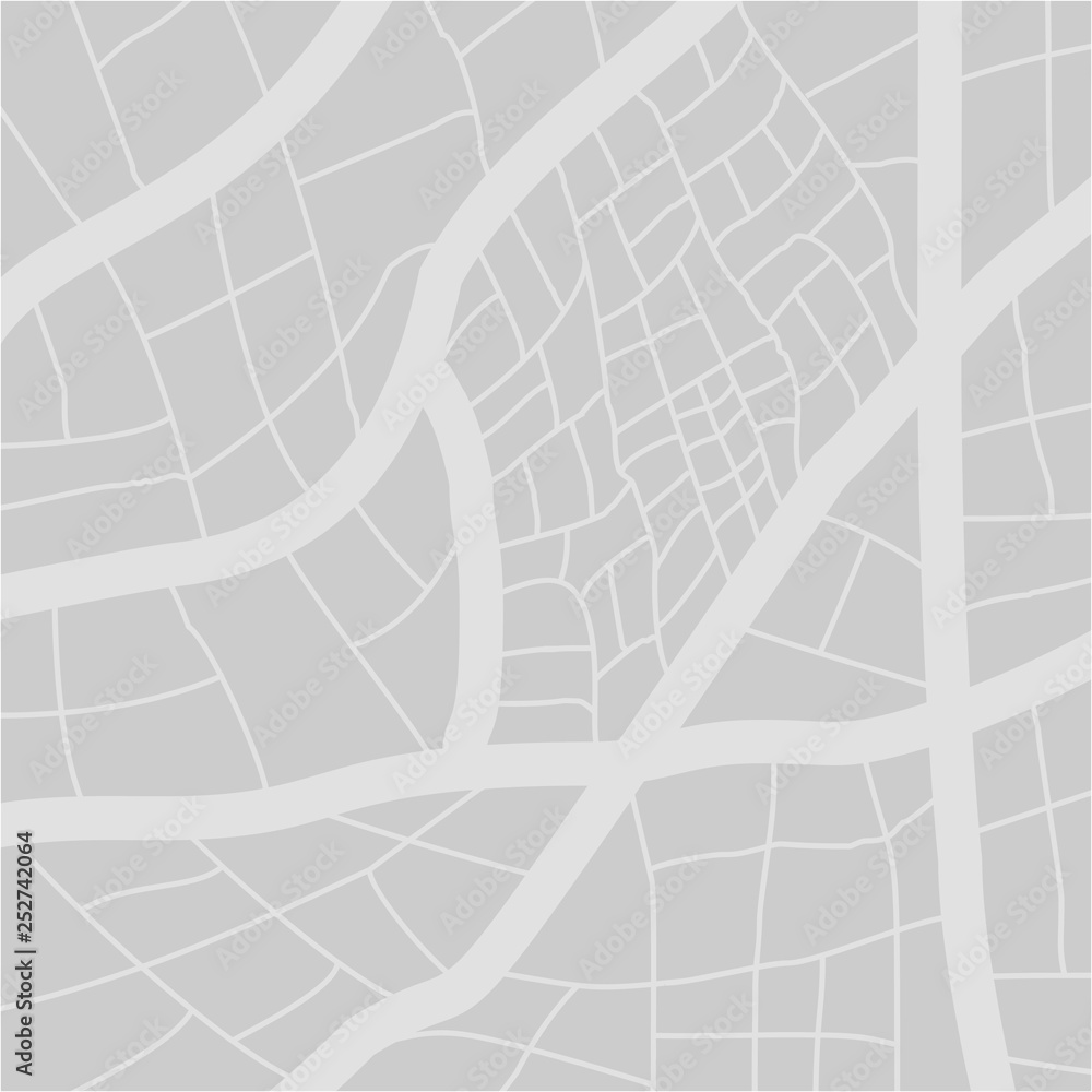 City street map