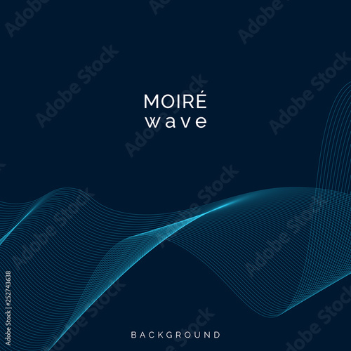 Moiré pattern background