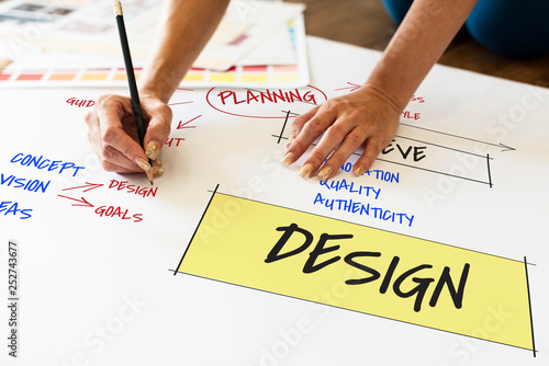 Planning design creative concept