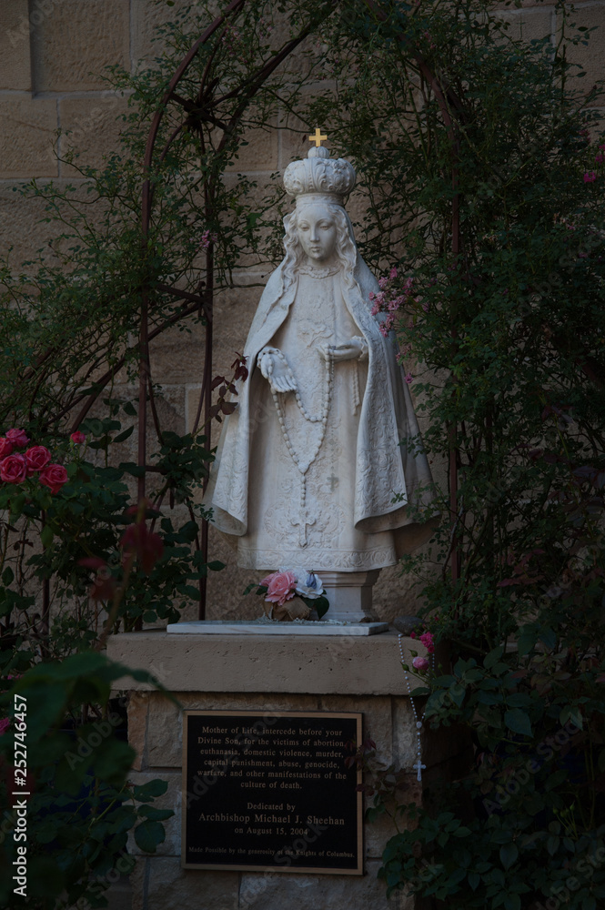 Mother statue