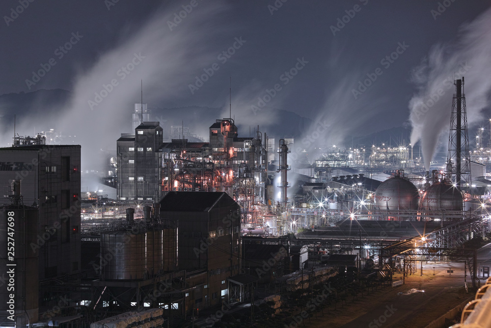 周南工場夜景 周南工場夜景