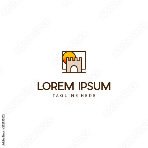 Castle Creative Vector Logo Design