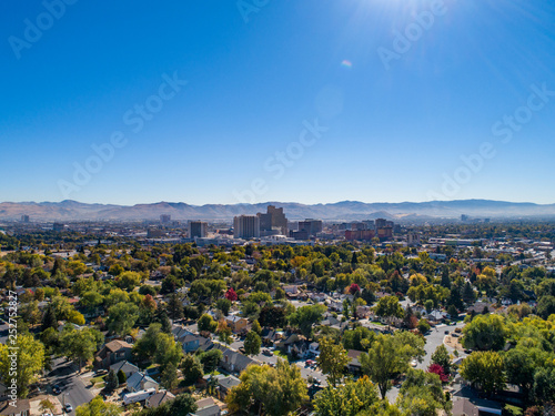 North Reno from the air