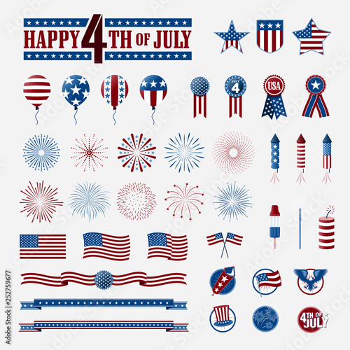 4th of July elements