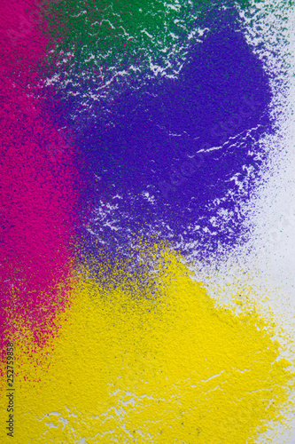 Colorful powder abstract background