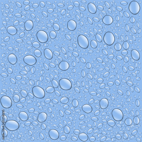 Rain drops background , Vector Illustration