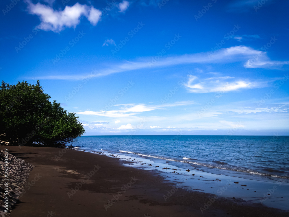 Serenity Rural Beach Scenery Of Labuhan Aji Beach At Temukus Village, North Bali, Indonesia Serenity Rural Beach Scenery Of Labuhan Aji Beach At Temukus Village, North Bali, Indonesia