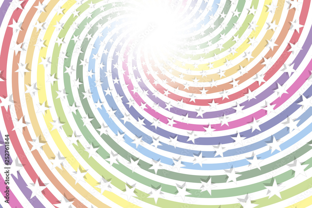 Background Wallpaper Vector Illustration Design Free Free Size Charge Free Colorful Color Rainbow Show Business Entertainment Party Image カラフルイラスト背景 レインボーカラー 楽しいゲーム素材 パーティーポスター 赤 青 黄 緑 橙 紫 Stock Vector