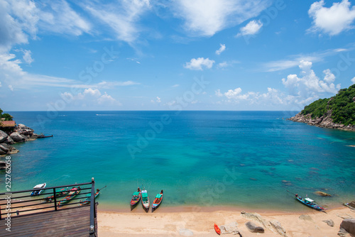 tropical beach in thailand