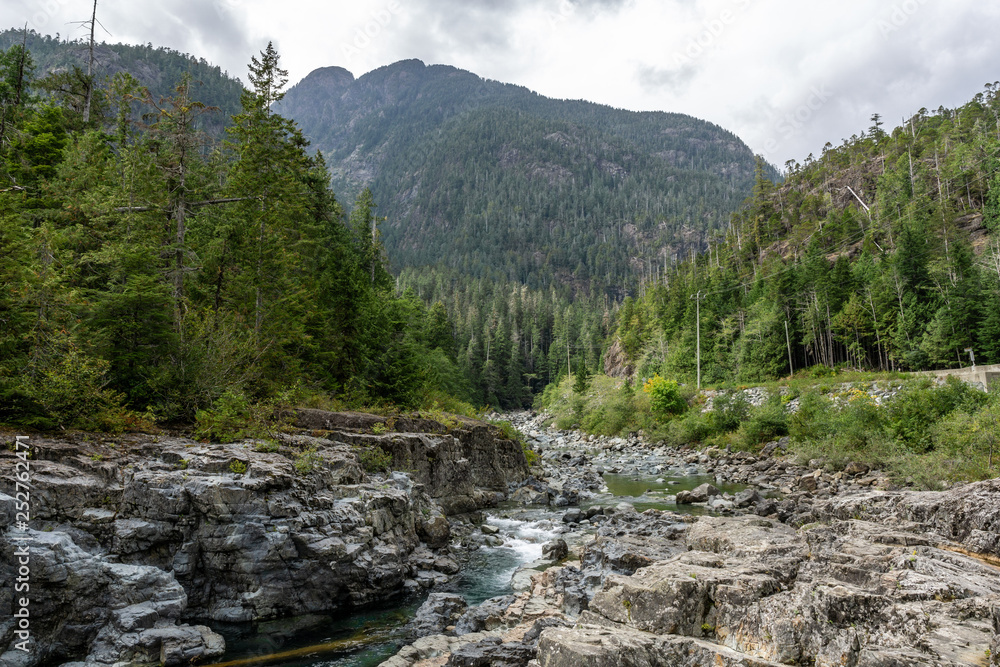 Beautiful river in forest nature Peaceful canadian background. Beautiful river in forest nature Peaceful canadian background.
