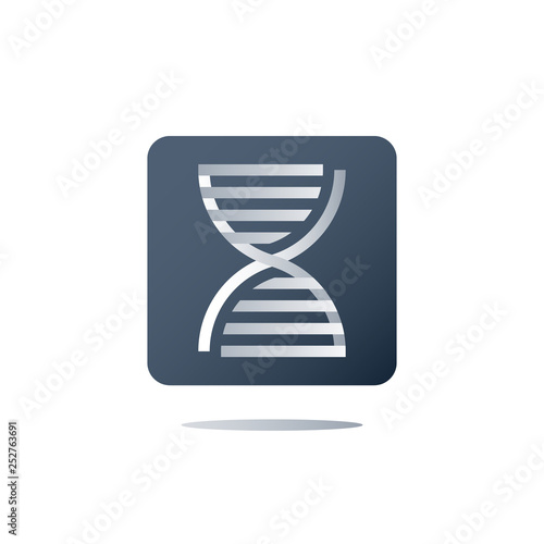 Genetic spiral, DNA testing, medical test, health care, genealogical analysis services, personalized medicine concept