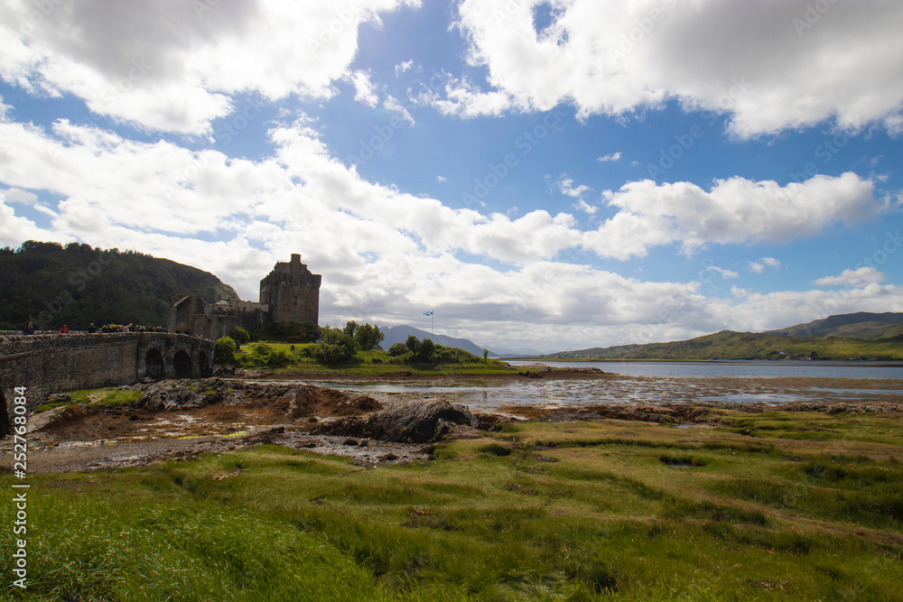 Eilean Donal Castle in Scotland