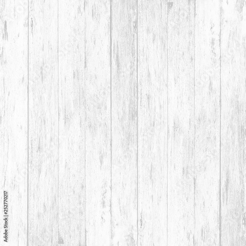 White wood wall plank texture or background