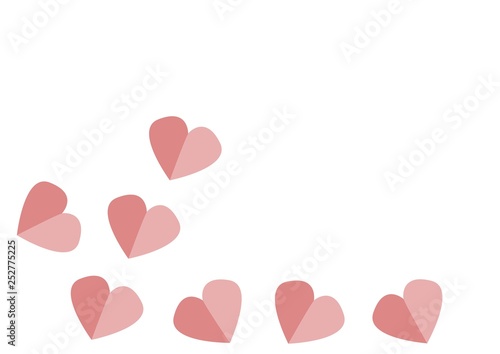 heart isolate on white background