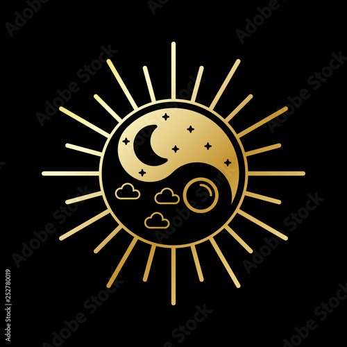 logo design day and night