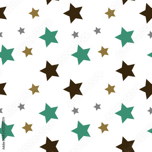 Star seamless pattern.Design template for wallpaper fabric wrapping textile