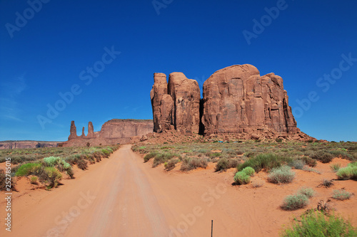 Monument valley  USA  Arizona  Utah