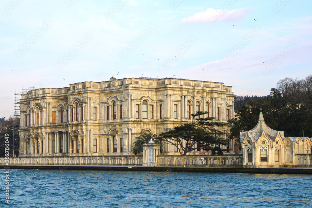 Beylerbeyi Palace ,Bosphorus Asia coast  of Istanbul 