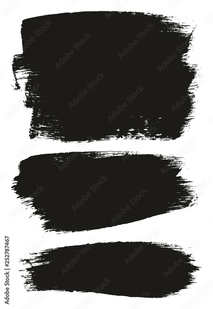 Paint Brush Medium Background Mix High Detail Abstract Vector Background Set 143