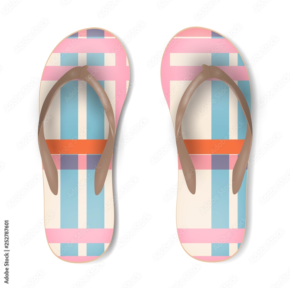 flip flops design illustration flip flops design illustration